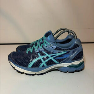 Asics Gel-Flux 3 Women's Size 8 Blue Athletic Sneakers T664Q Sport Running Shoes